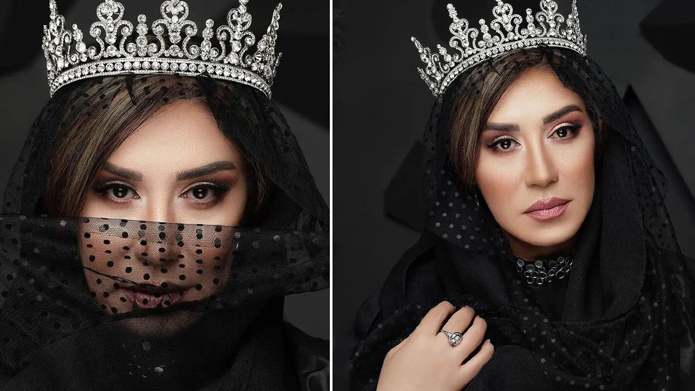 لباس رنگارنگ خانم بازیگر در جشن تولد لاکچری نسیم ادبی + عکس