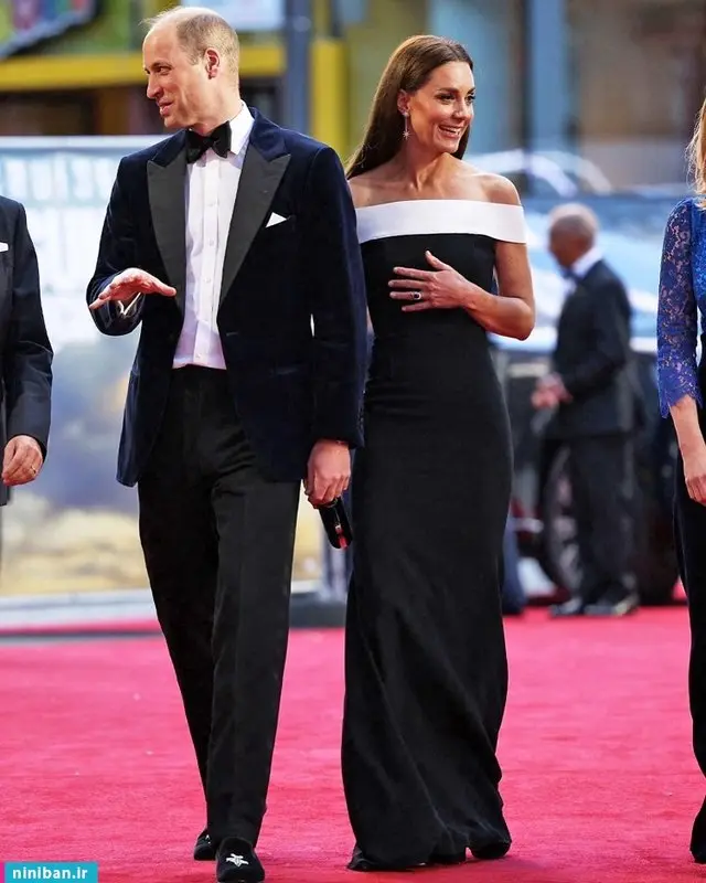 کیت میدلتون و پرنس ویلیام در اکران «تاپ گان»