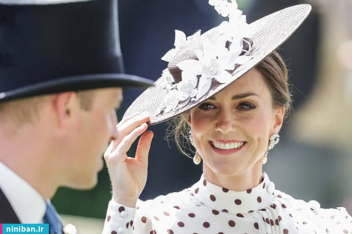 کیت میدلتون با استایل پرنسس دایانا در مسابقات رویال اسکات