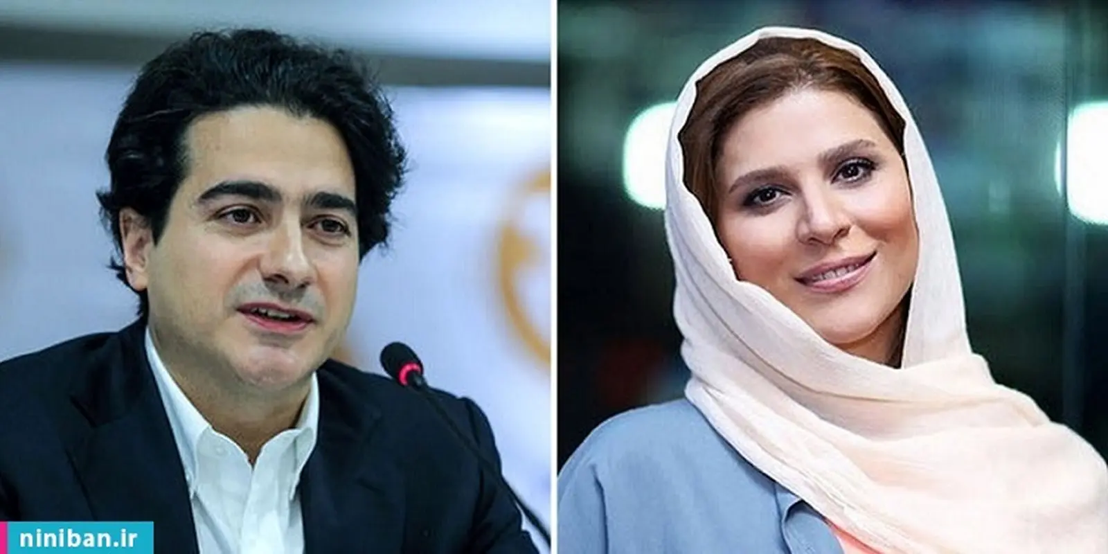 لحظه تقدیم گل همایون شجریان به سحر دولتشاهی