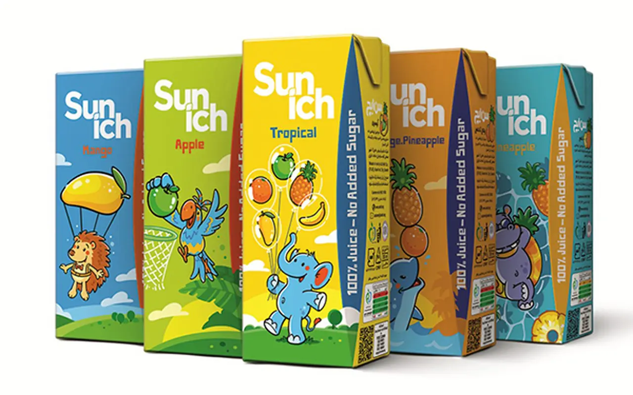 آبمیوه‌های 100 درصد طبیعی با چاشنی جذابیت برای کودکان به بازار آمد