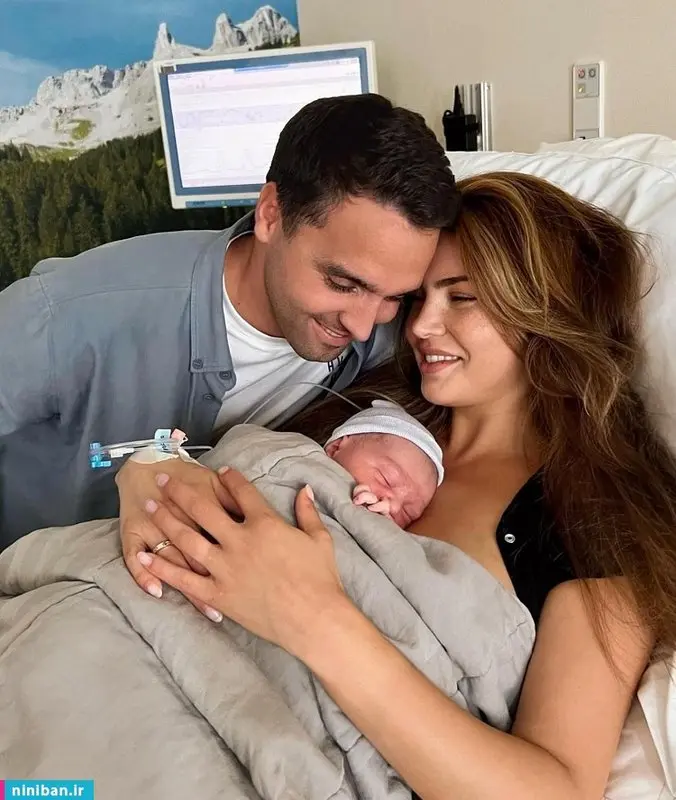 تولد اولین فرزند نگین میرصالحی