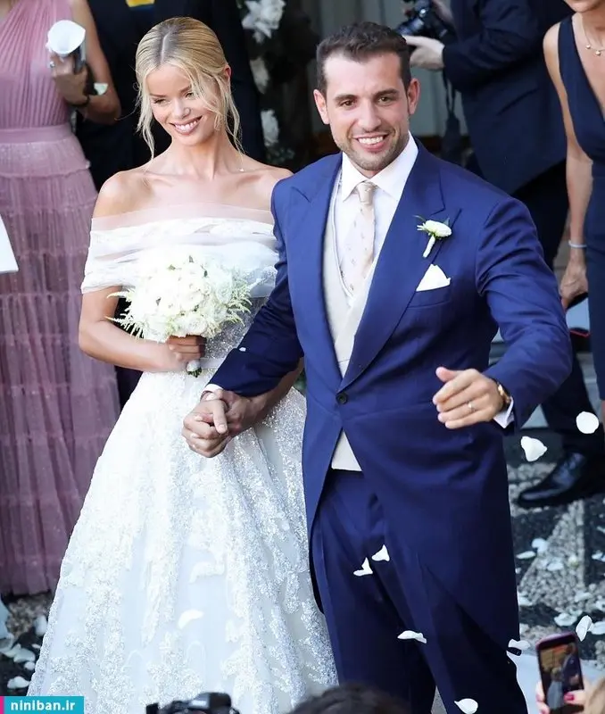 مراسم عروسی «فریدا اسن» و «تامی چیابرا»