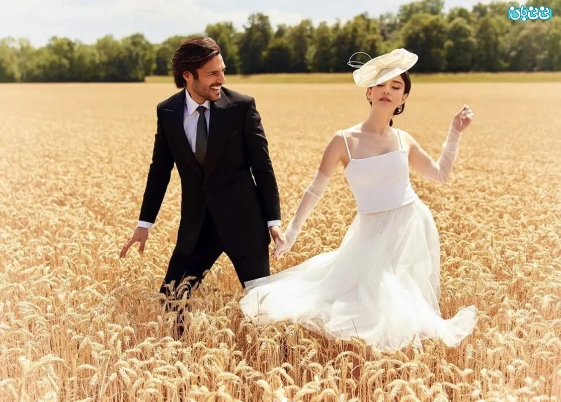 عکس‌های مراسم ازدواج اوزگه گورل و سرکان چای اوغلو