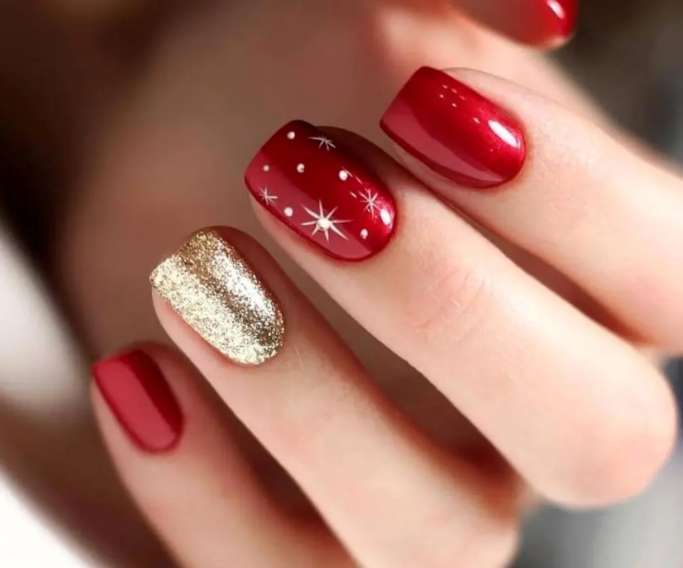 جدیدترین ایده طراحی ناخن زمستانه + عکس