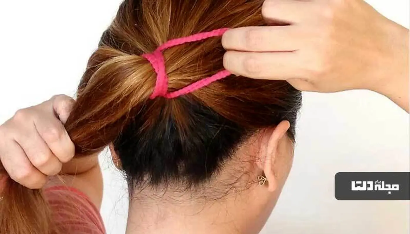 مثل یک آرایشگر در خانه موی خود را شینیون کنید