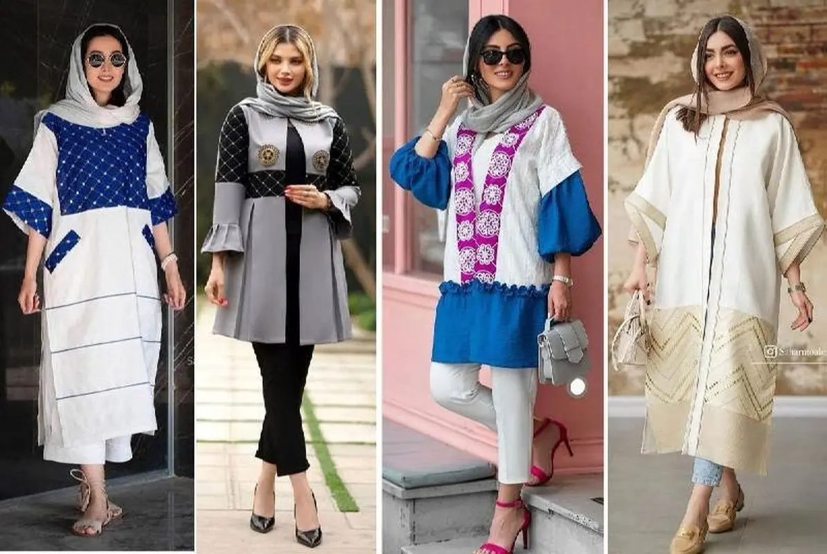 جدیدترین مدل مانتو عید 1402برای خانم‌های خوش استایل