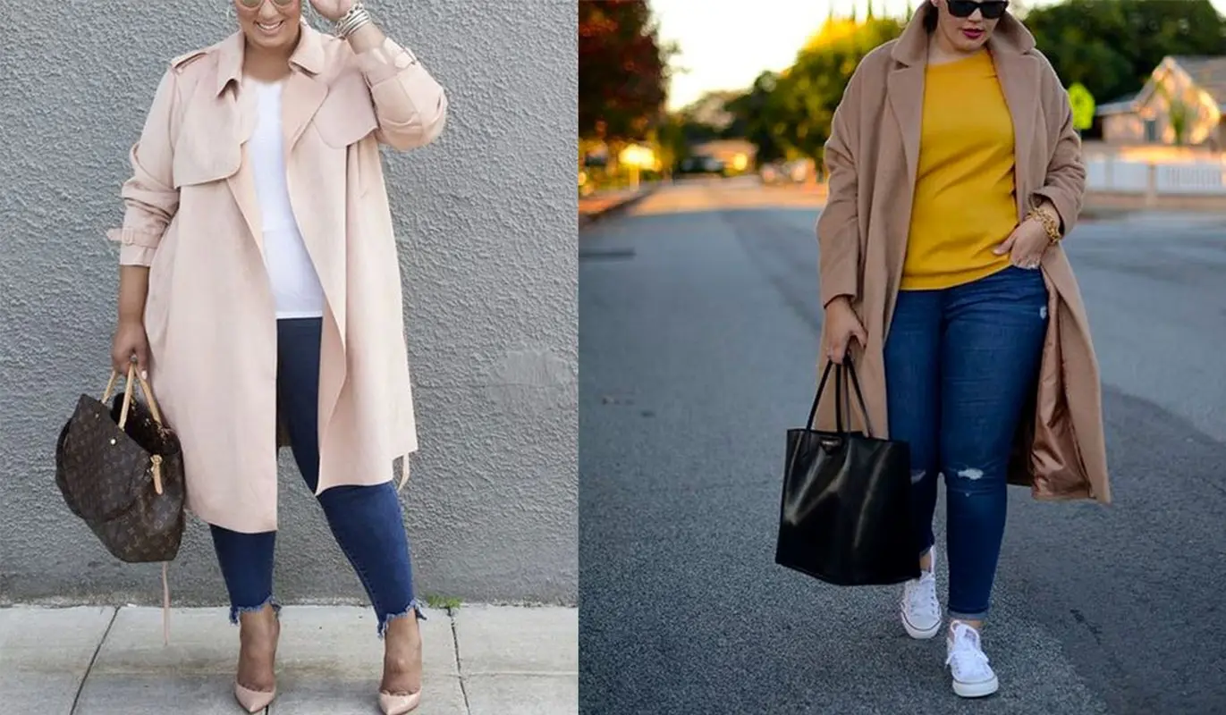 بهترین مدل مانتو برای خانم های تپل/ با این مانتوها لاغر دیده شوید!