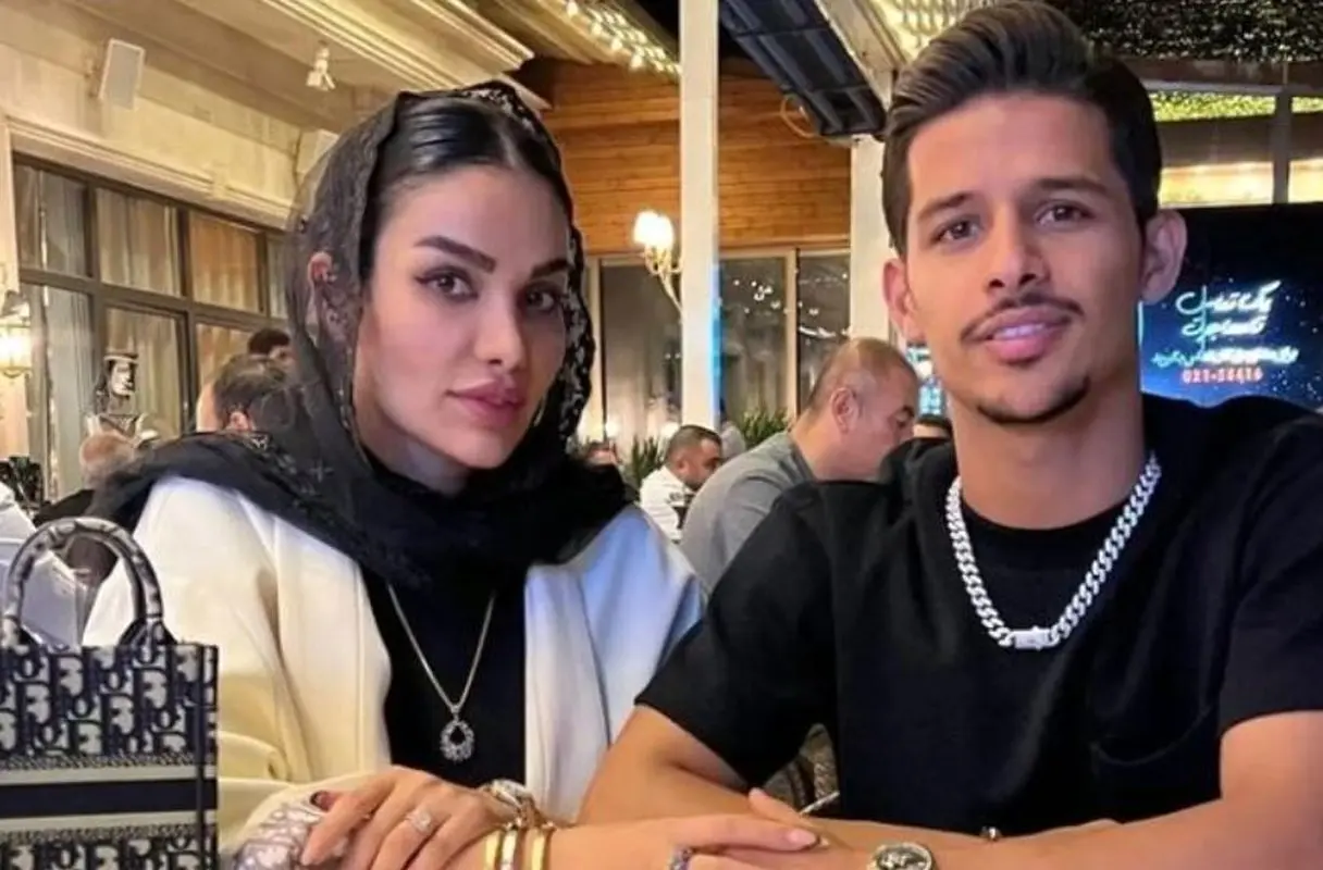 ورزش کردن همسر مهدی قائدی در باشگاه انقلاب تهران! + عکس