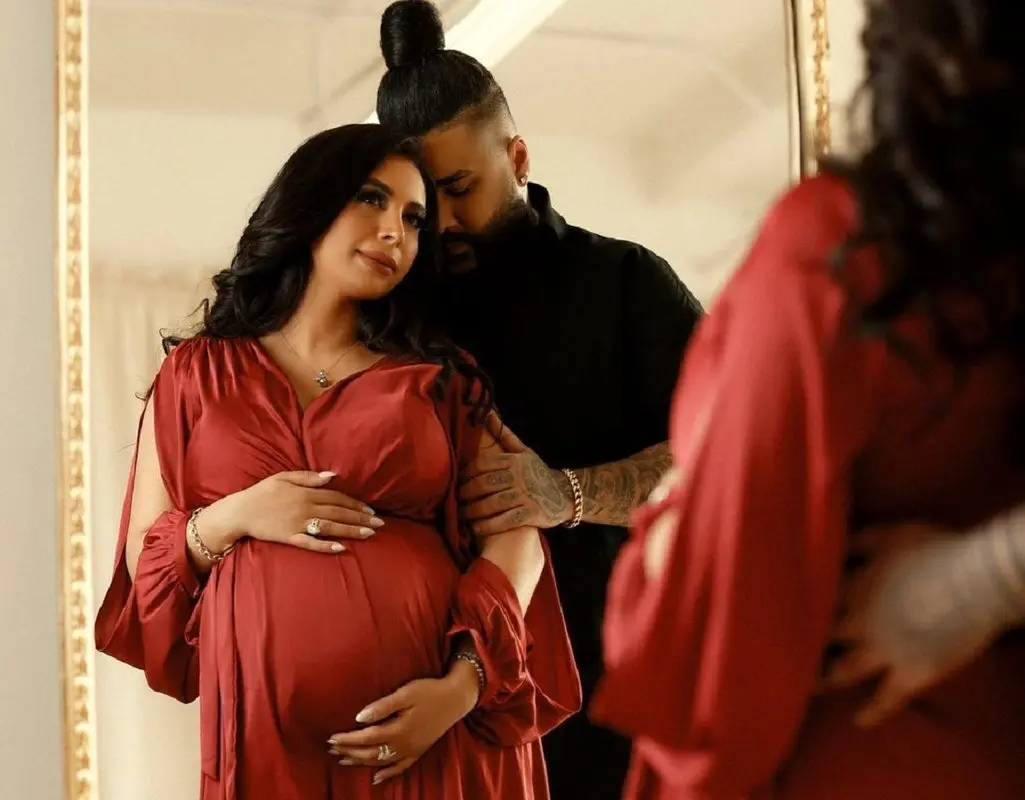 اولین تصویر از فرزند خواننده رپ جنجالی منتشر شد/ عکس