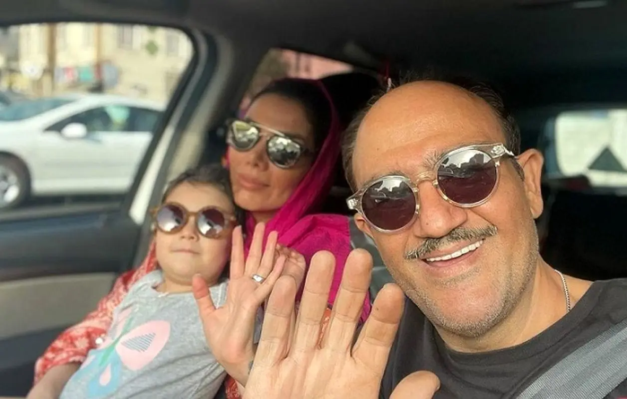 جشن تولد خاص همسر مهران غفوریان / متن عاشقانه تبریک تولد آقای بازیگر + عکس