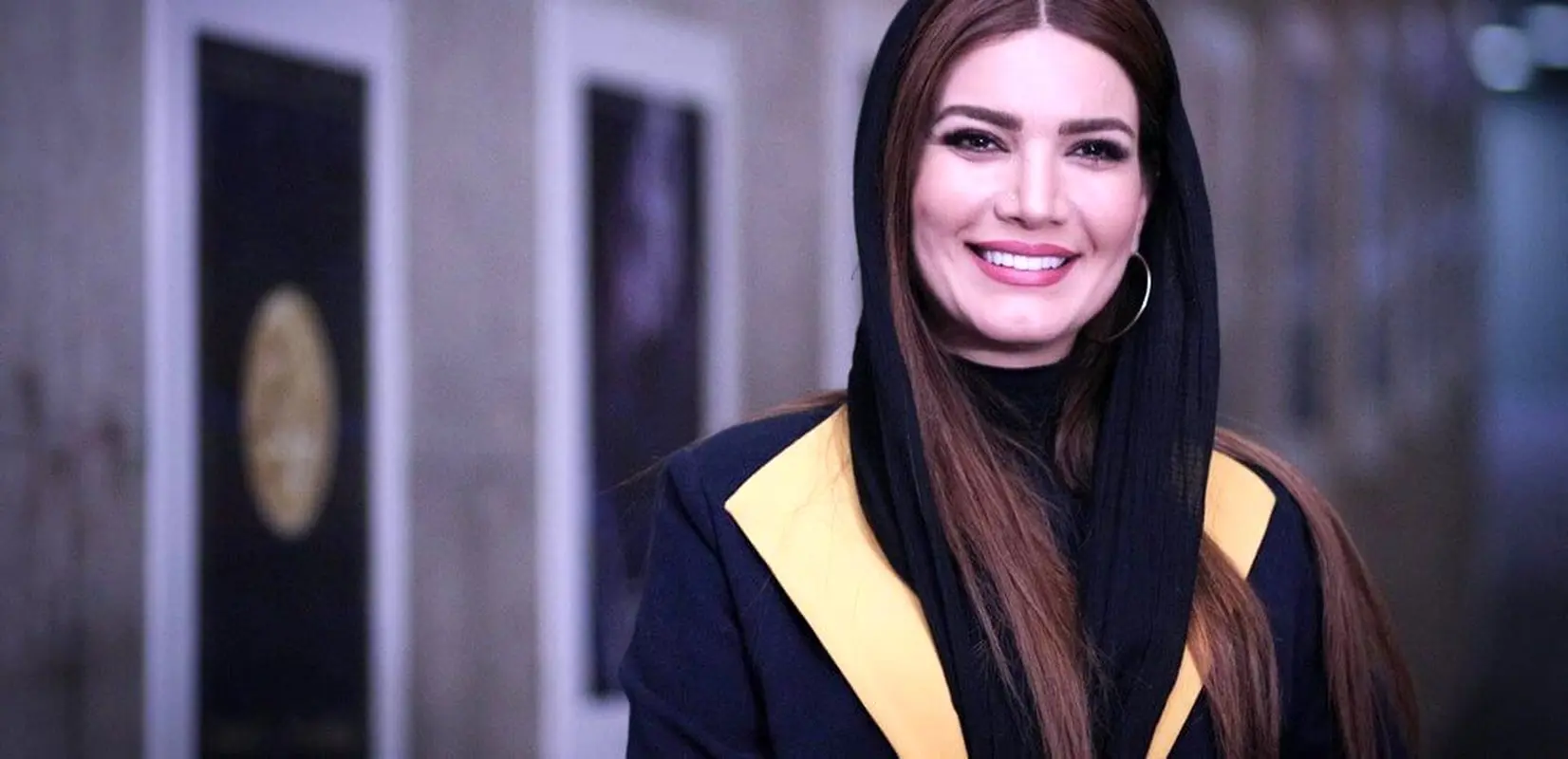 استایل آبی رنگ متین ستوده ترکاند / رنگ موی خاص خانم بازیگر را می پسندید؟!