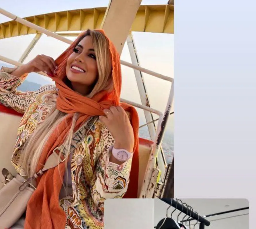 پرطرفدارترین کت ترک تابستونی بر تن همسر خواننده ایرانی! + عکس