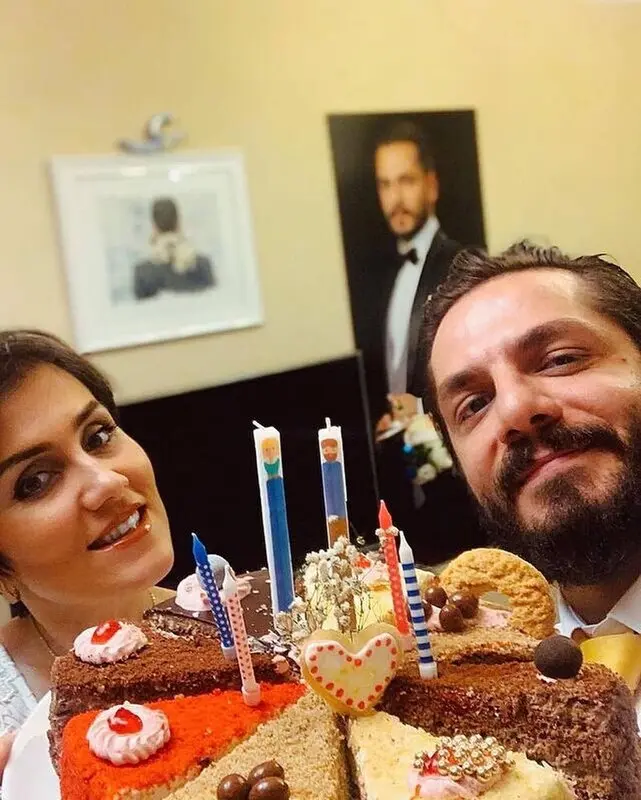 تبریک متفاوت آقای بازیگر برای تولد همسرش با انتشار عکس خاص!