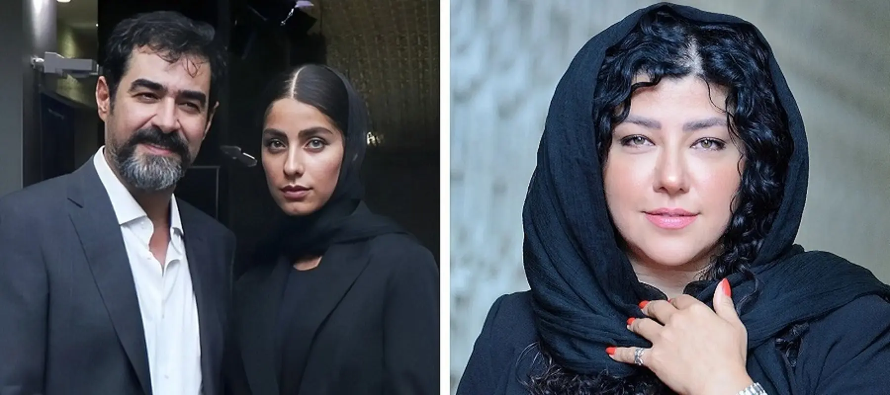 حضور همسر اول و دوم شهاب حسینی در یک مراسم! / استایل‌های مشابه که سوژه شد! + عکس