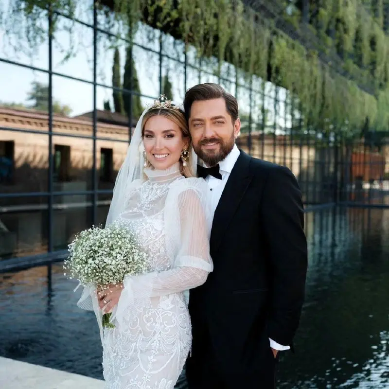 عکس های عروسی لوکس آقای بازیگر در گرجستان/ اولین واکنش کاربران به عروسی بهرام رادان