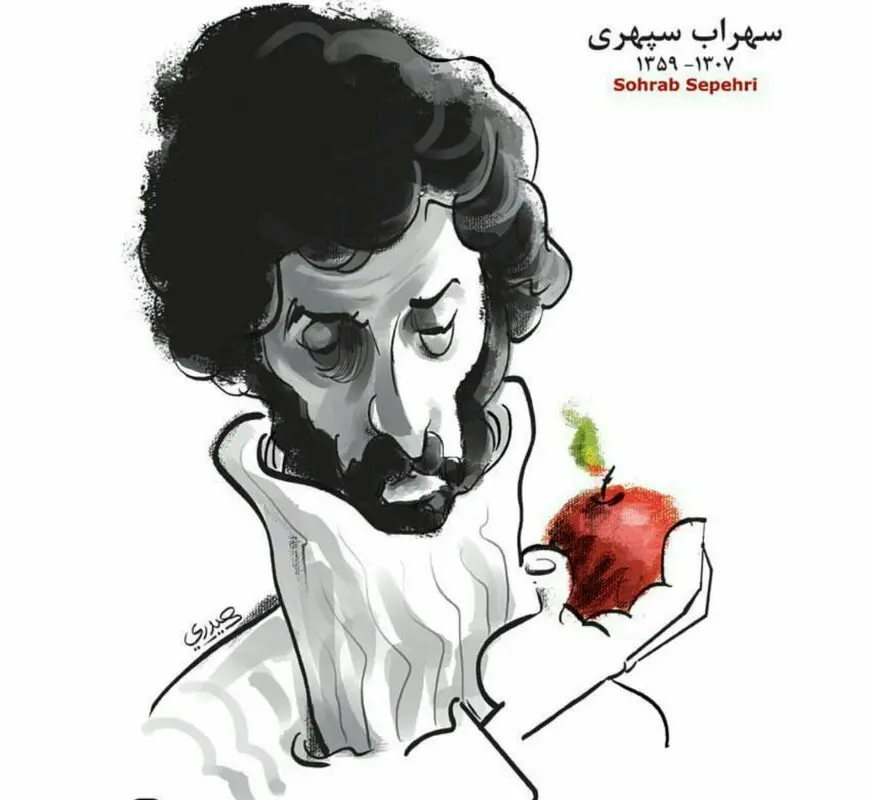 تابلوی نقاشی سهراب سپهری 21 میلیارد تومان فروخته شد!/ قیمت نجومی در حراج تهران!