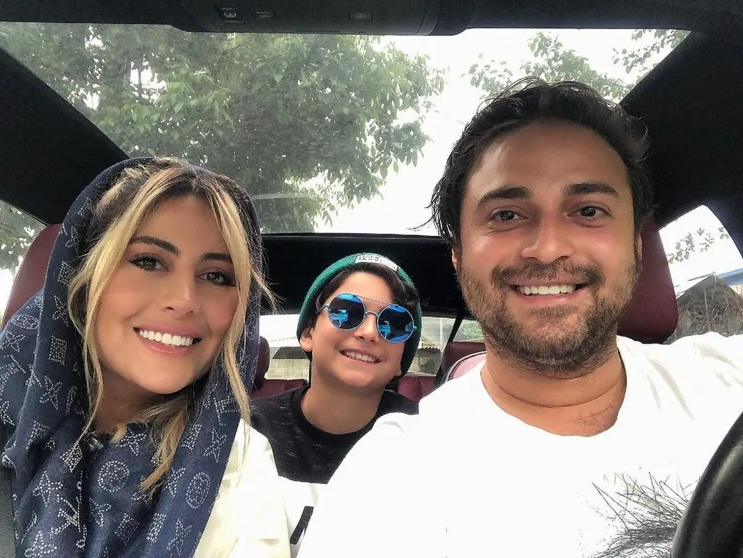 مسافرت تابستونی خانوادگی بابک جهانبخش / لباس خنک تابستانی بر تن همسر خواننده معروف! + عکس