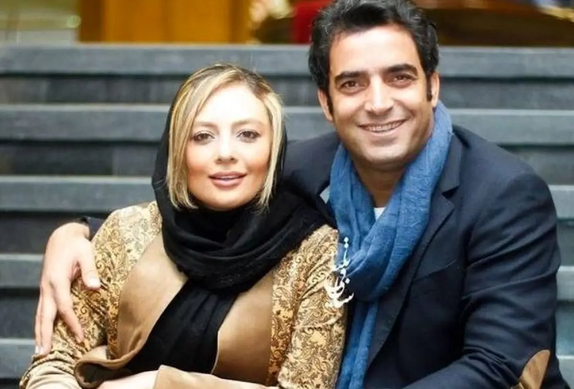 غوغای جشن تولد منوچهر هادی در کنار بازیگر زن جوان / یکتا ناصر طلاق گرفت؟! + عکس