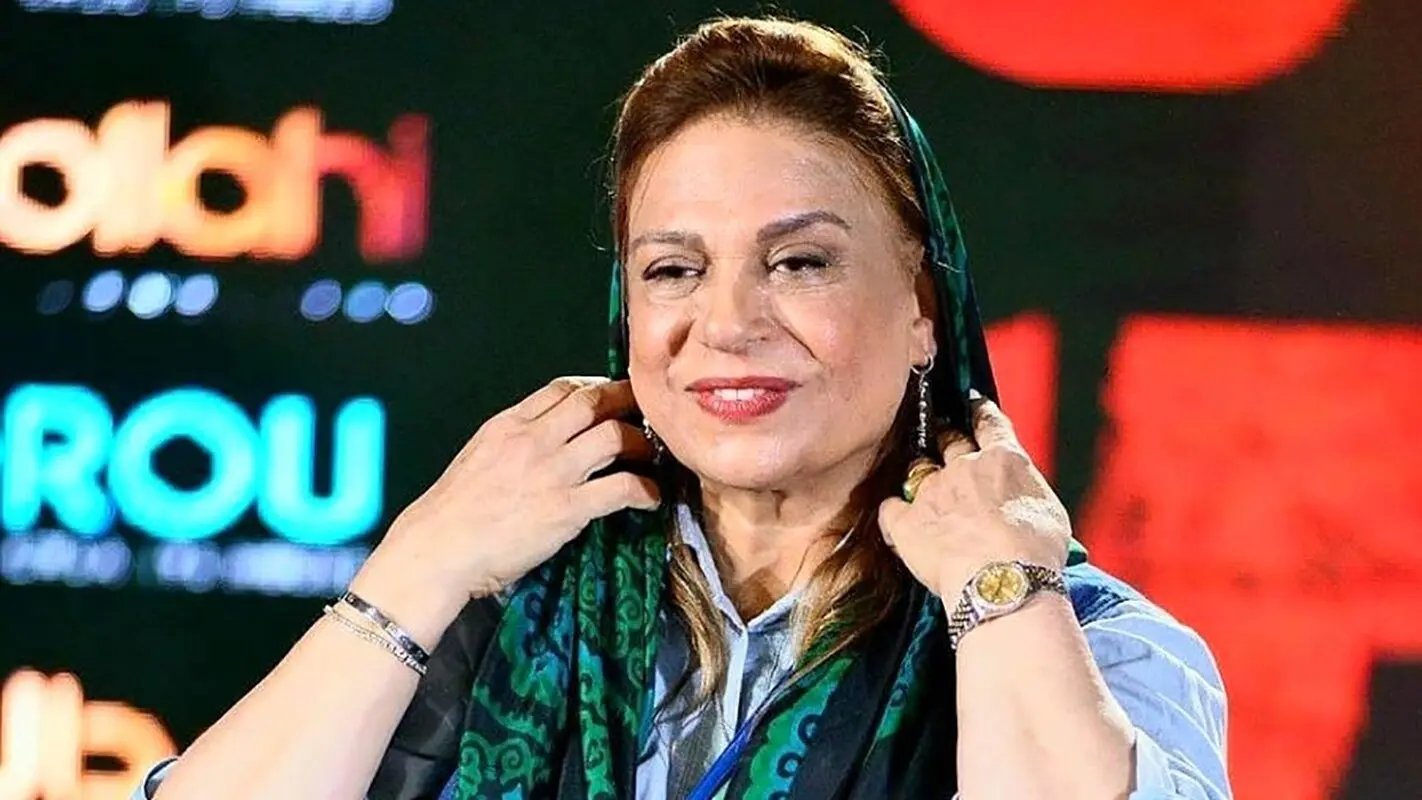 تیپ جدید گوهر خیراندیش در کنار پسرش