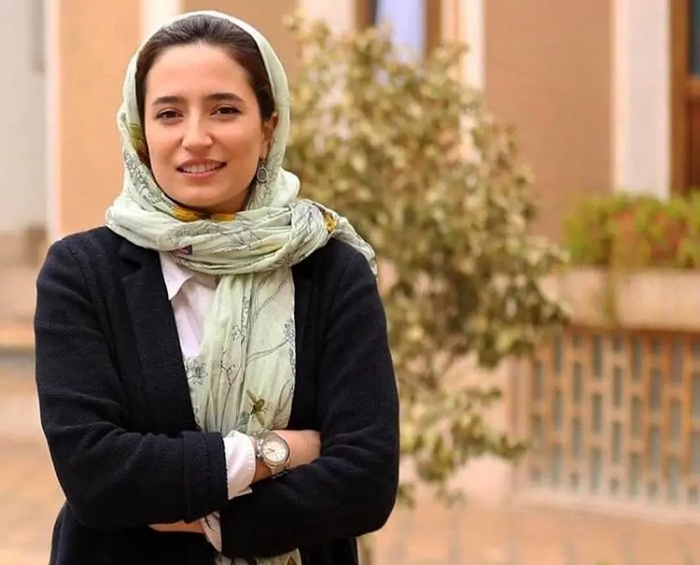 استایل ورزشکاری نگار جواهریان با لباس کوهنوردی