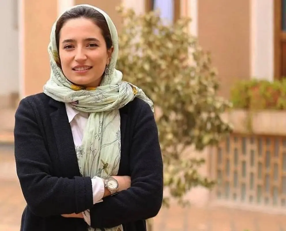 استایل ورزشکاری نگار جواهریان با لباس کوهنوردی