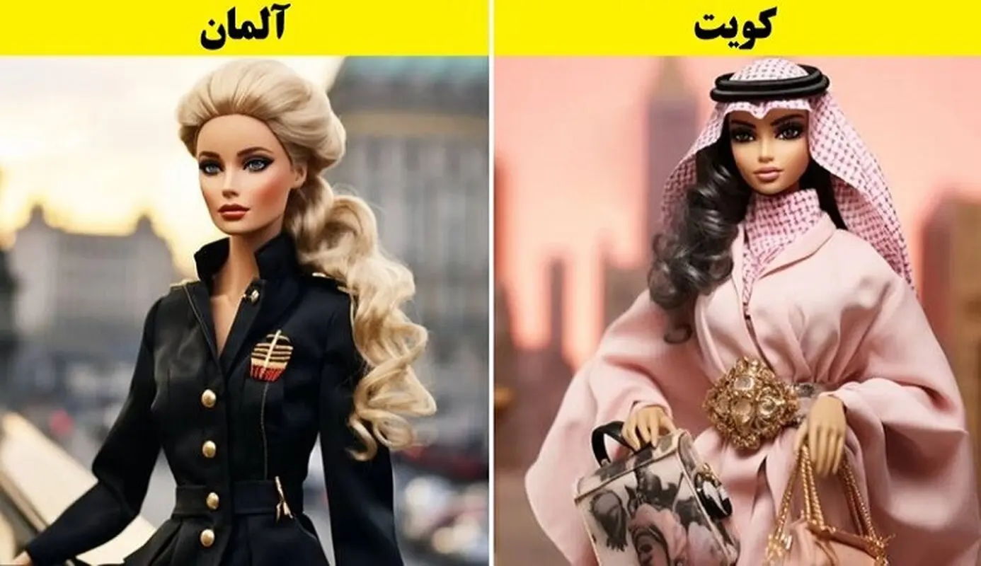 تصویر عجیب و غریب هوش مصنوعی از باربی ایرانی!