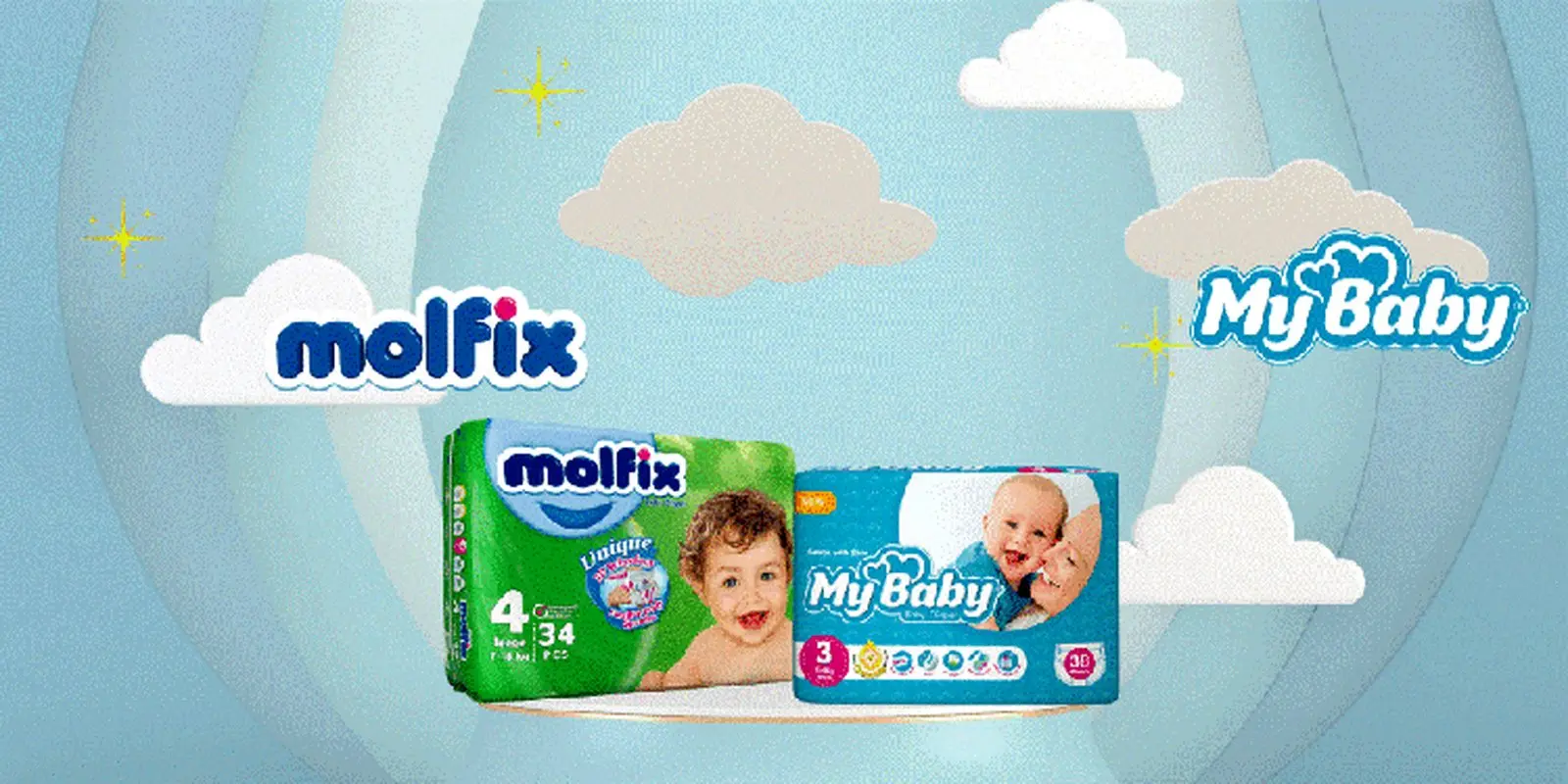 2 مارک پوشک بچه با بیشترین فروش در ایران