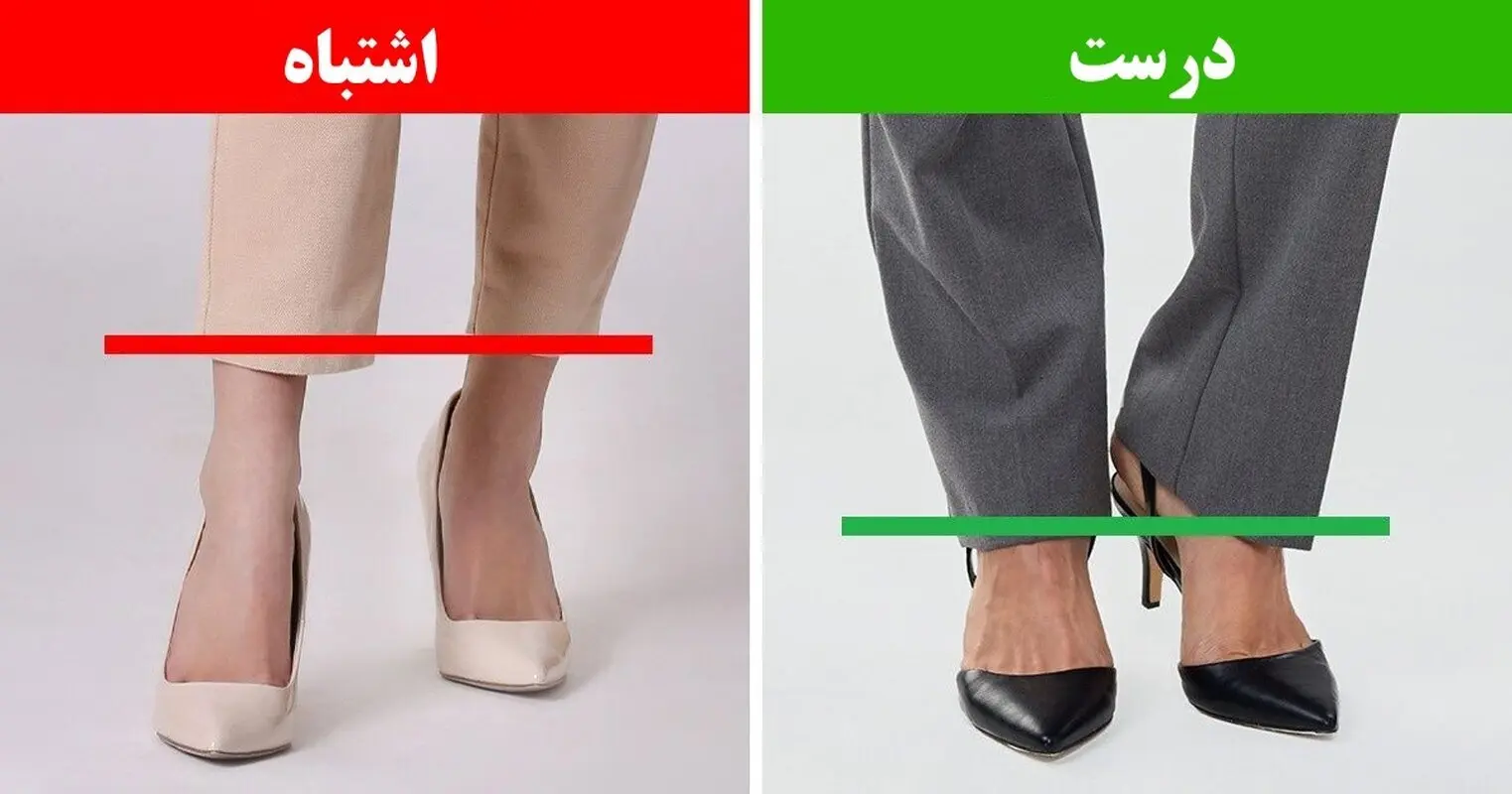 با این 10 روش در سبک لباس پوشیدن پاهایتان را کشیده تر نشان بدهید