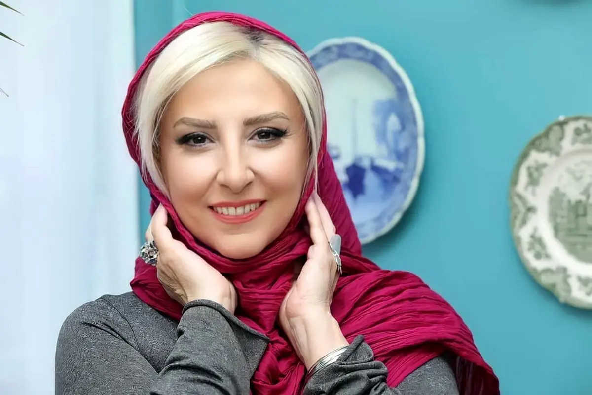 استایل مشکی مرجانه گلچین با یک میکاپ متفاوت