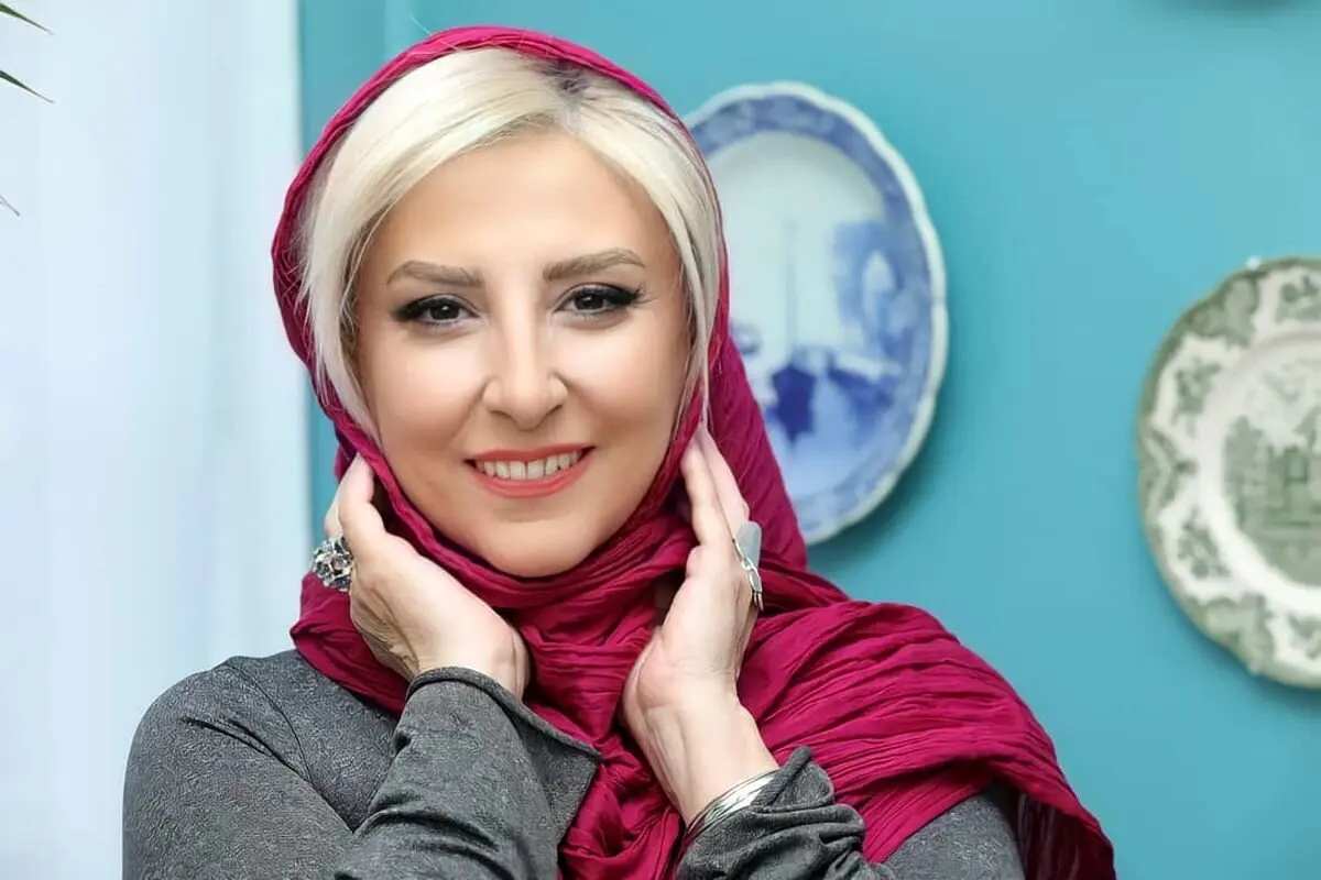 استایل مشکی مرجانه گلچین با یک میکاپ متفاوت