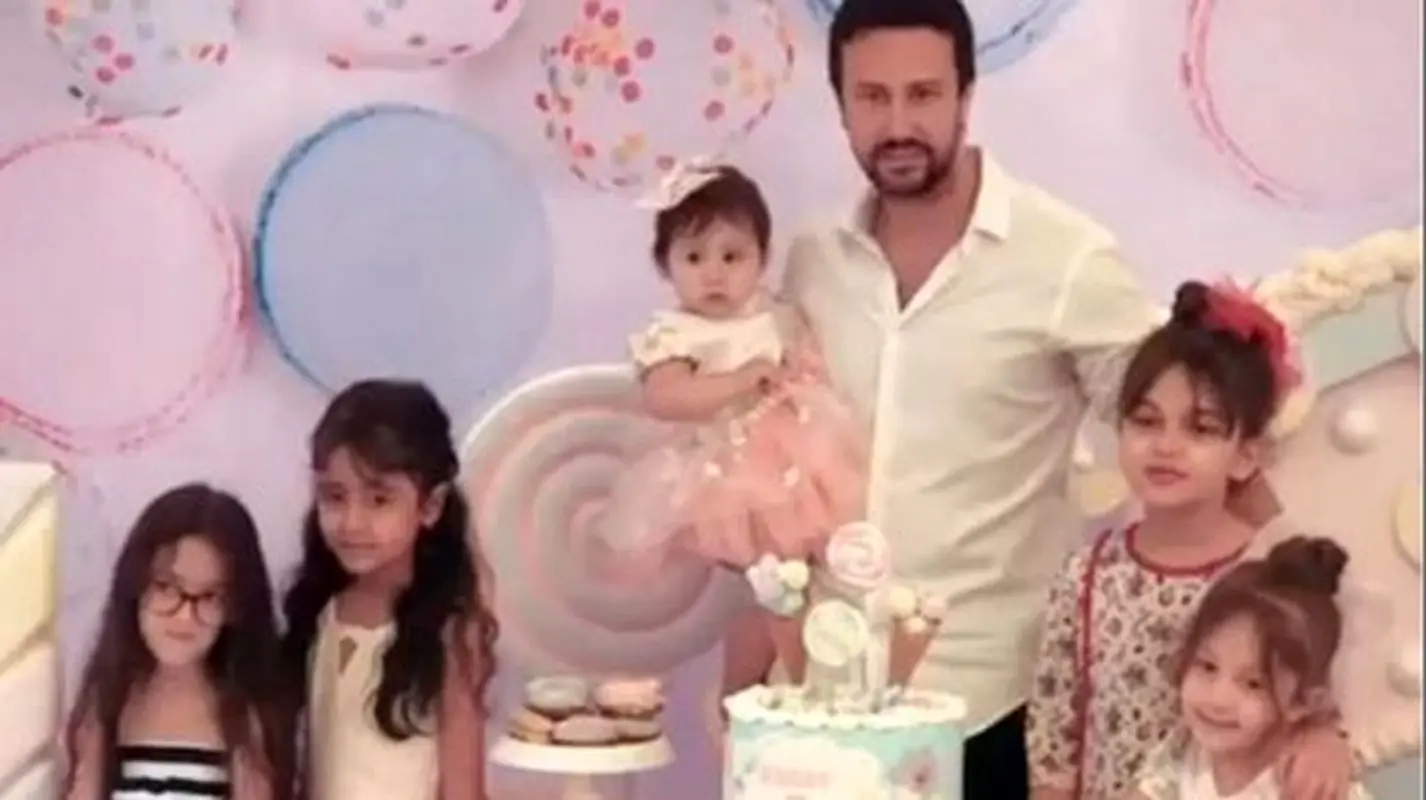 سورپرایز لاکچری سپیده بزمی پور برای دخترش نبات با میز تولد مفصل