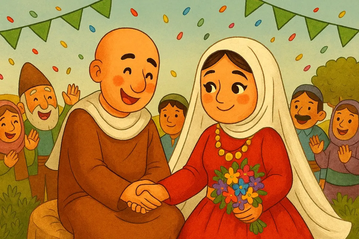 قصه حسن کچل و کوتوله مهربان ـ داستان کودکانه با ماجراهای جادویی