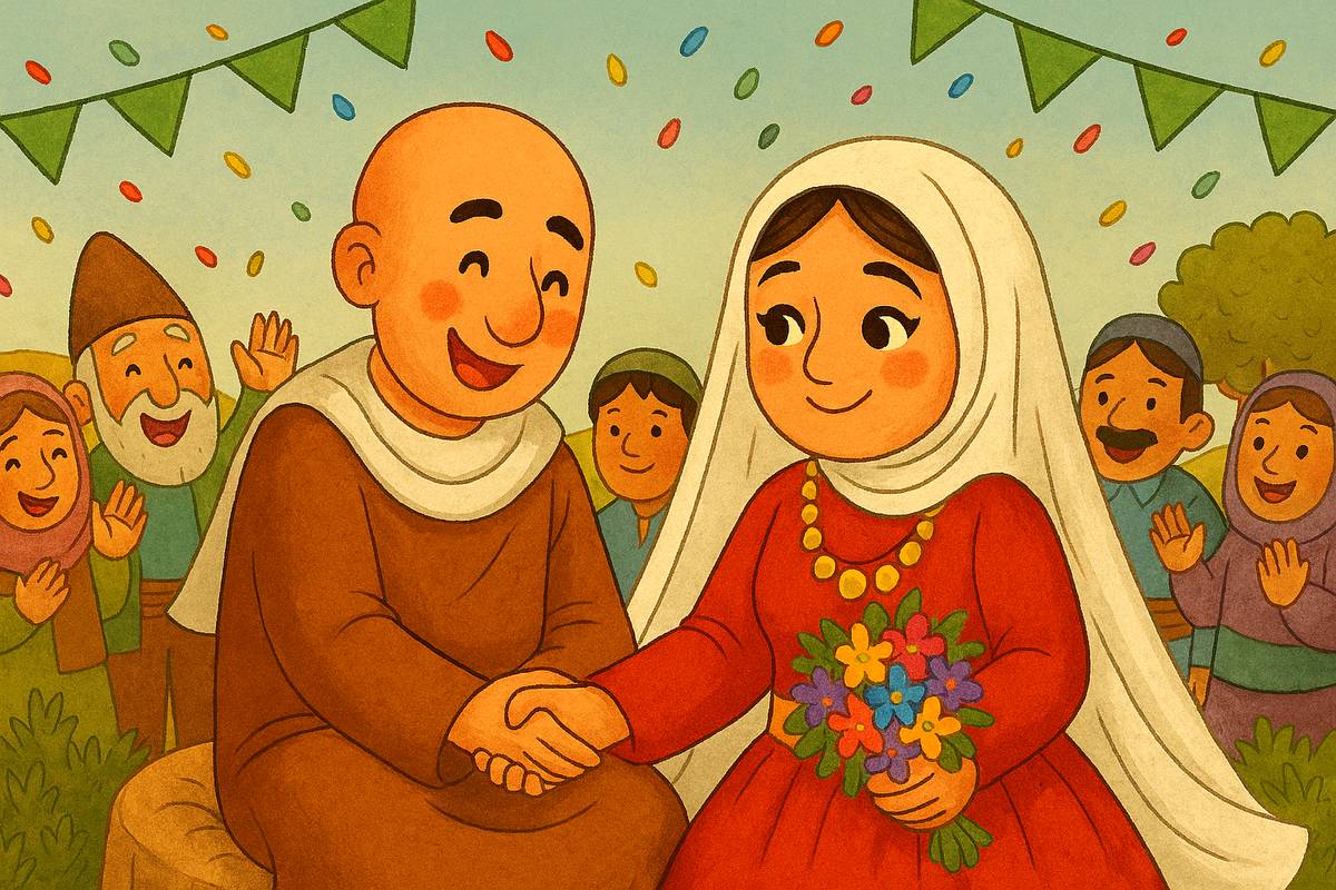 قصه حسن کچل و کوتوله مهربان ـ داستان کودکانه با ماجراهای جادویی