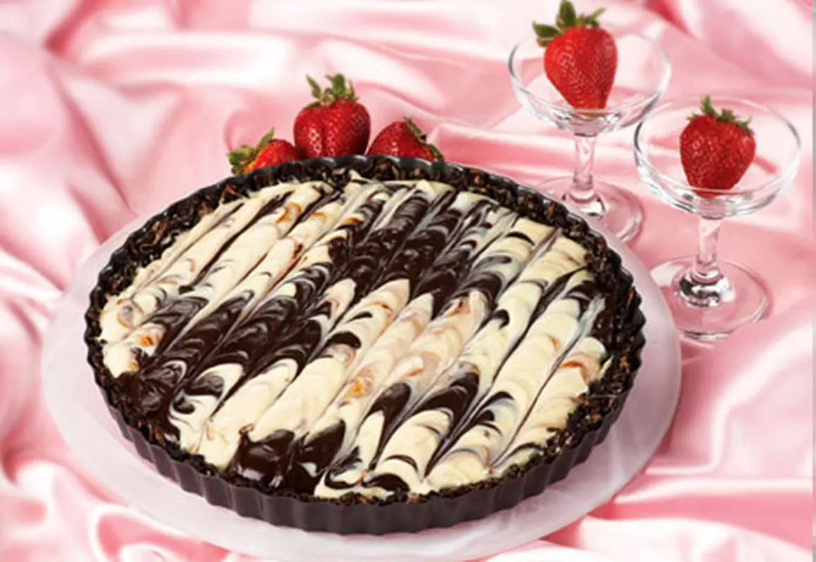 دسر خوشمزه برای بچه ها، شکلات‌های مرمری رنگارنگ