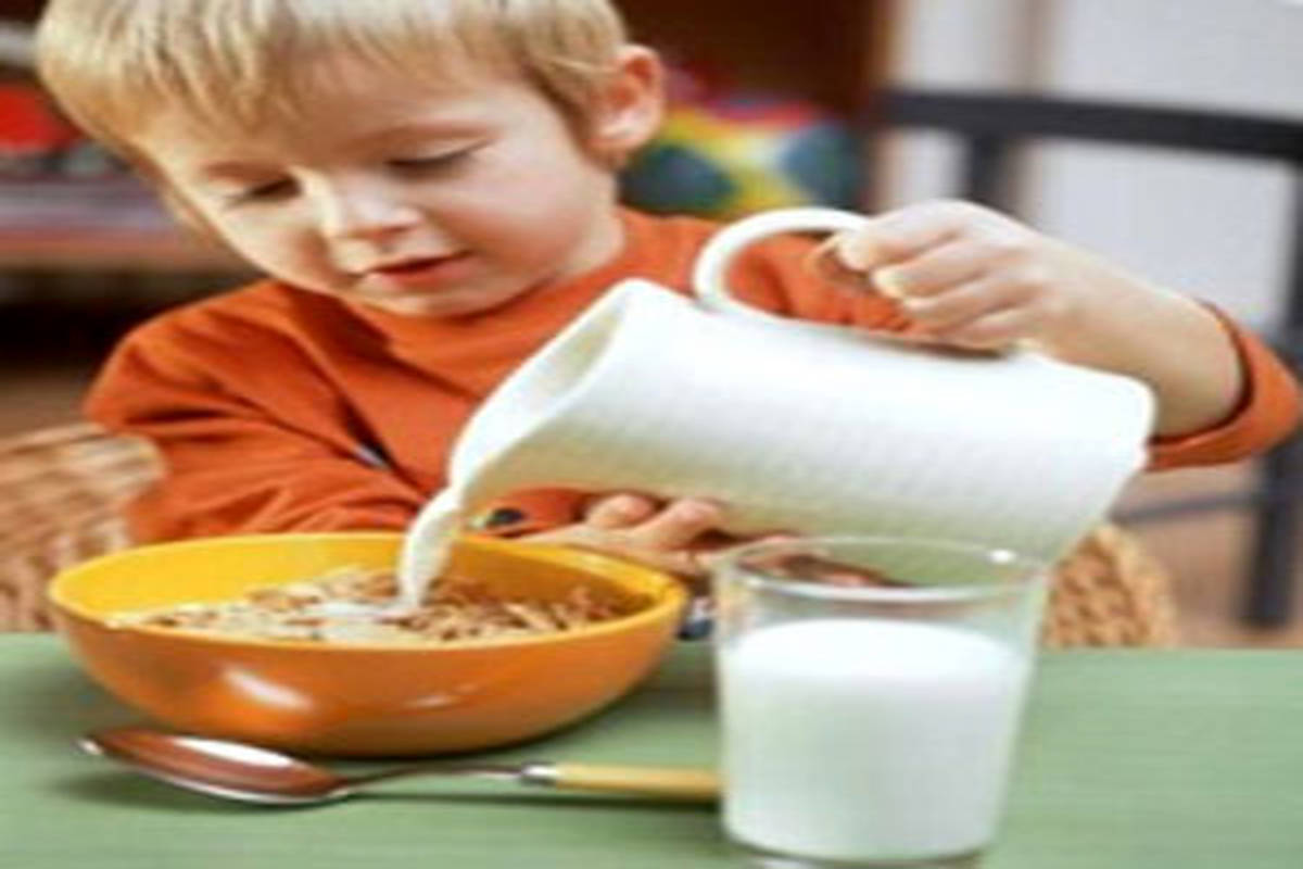 صبحانه مقوی برای بچه ها، الگوی فرزندتان باشید