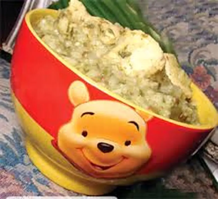 غذای لذیذ برای کودکان، خوراک مرغ با جوپرک