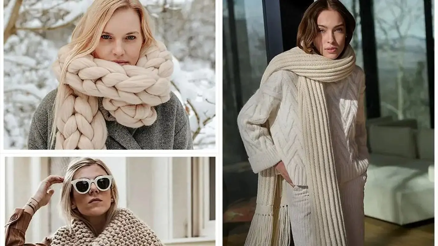 با این شالگردنهای پشمی، استایل شما مرکز توجه خیابونها میشه!