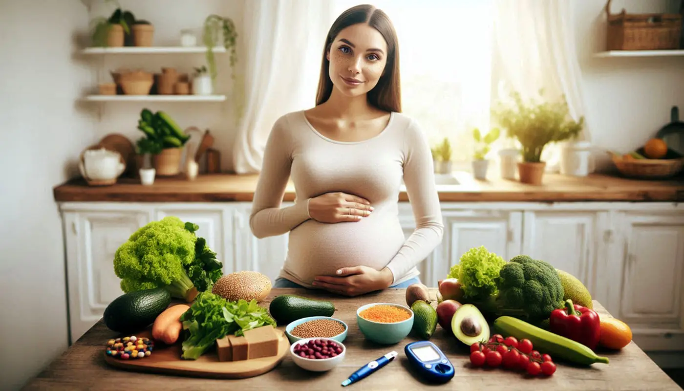 غذاهای پایین آورنده قند خون در بارداری کدام‌اند؟ | راهنمای کامل رژیم دیابت بارداری