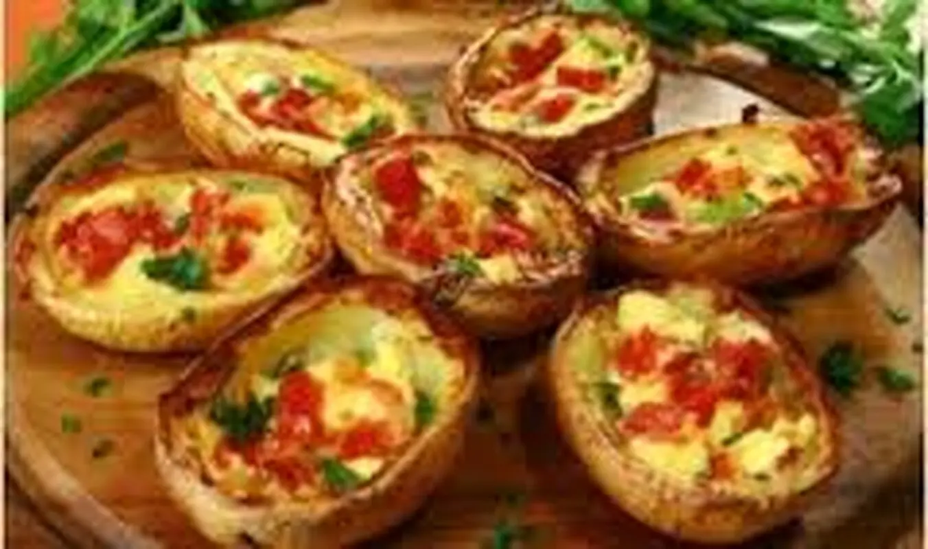 طرز تهیه غذای کودکانه، سیب‌­زمینی شکم پر