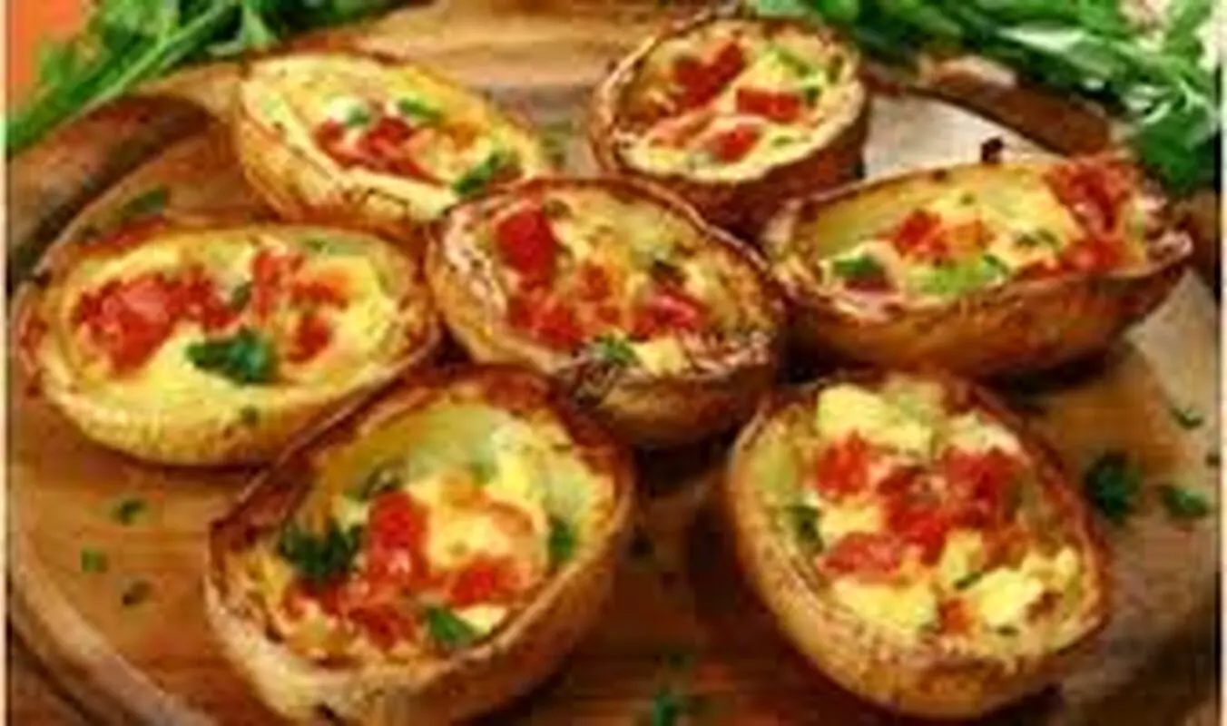 طرز تهیه غذای کودکانه، سیب‌­زمینی شکم پر