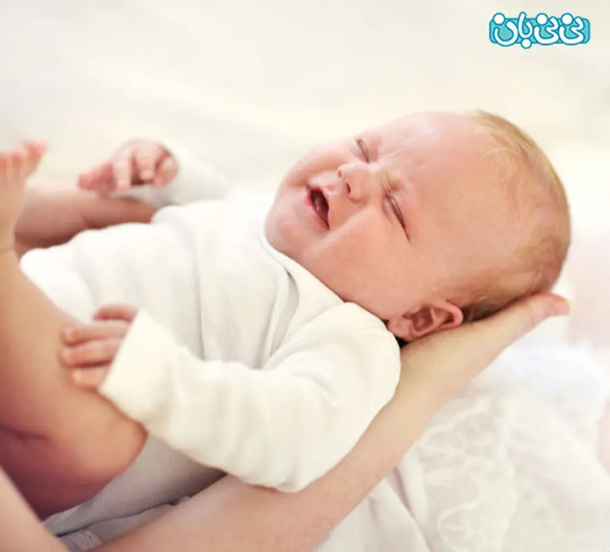 چرا نوزاد گریه می‌کند؟