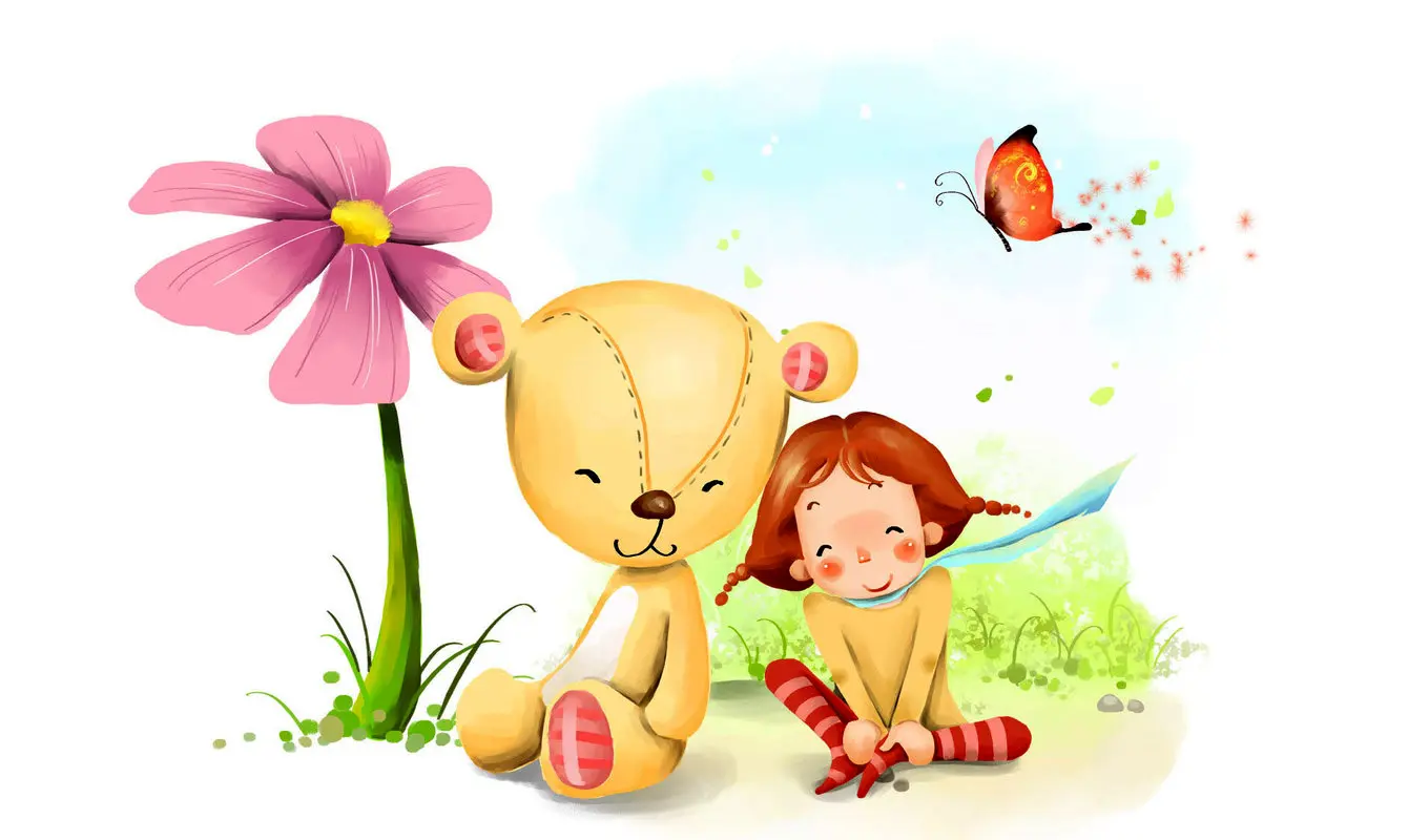 معرفی کتاب برای کودکان، دخترک در دشت پروانه‌ها!