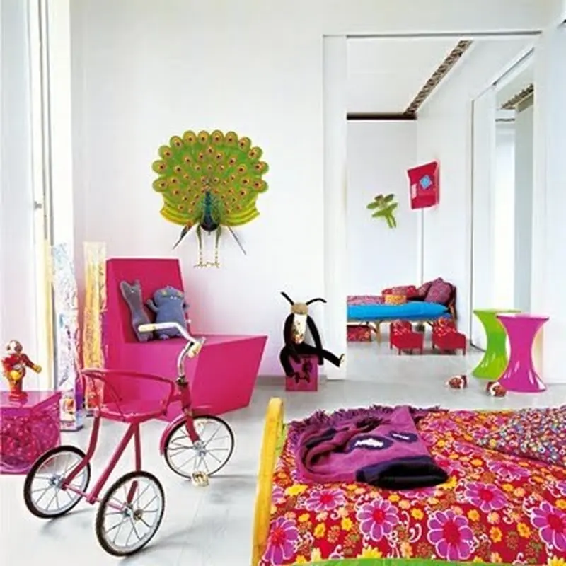 رنگ اتاق کودک، چی مناسبه؟