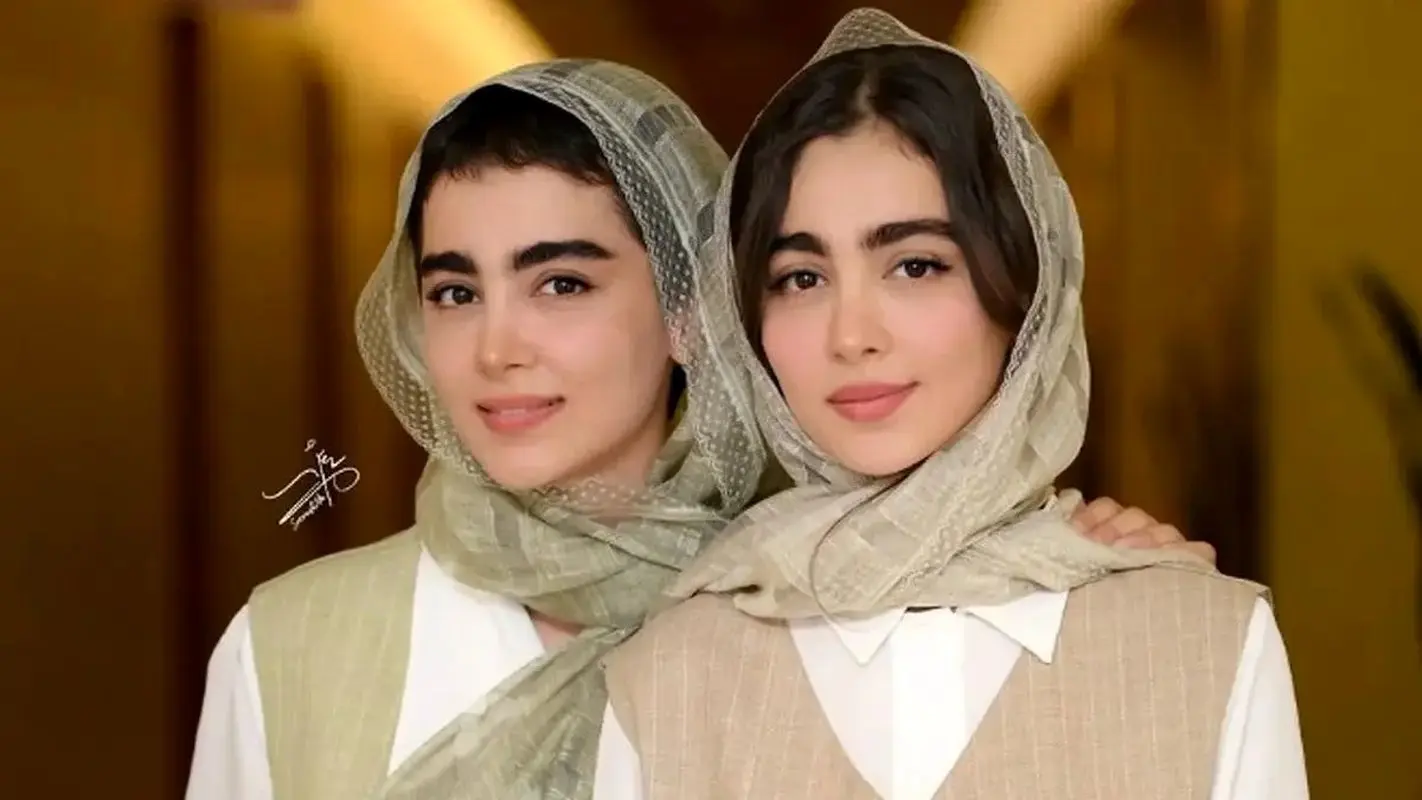 سلفی خبرساز دوقلوهای پایتخت با شوهر یک بازیگر/ این دخترها سارا و نیکا نیستند