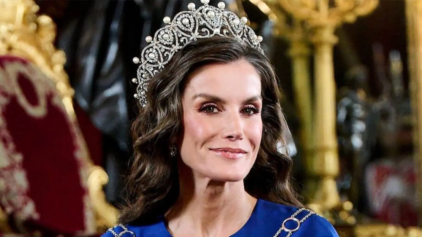 عکس‌ بی‌نظیر تاج خاص ملکه لتیزیا که تیتر اخبار شد