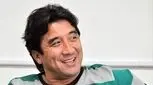 همسر جذاب و بلندقد خداداد عزیزی برای اولین بار در یک مراسم رسمی!
