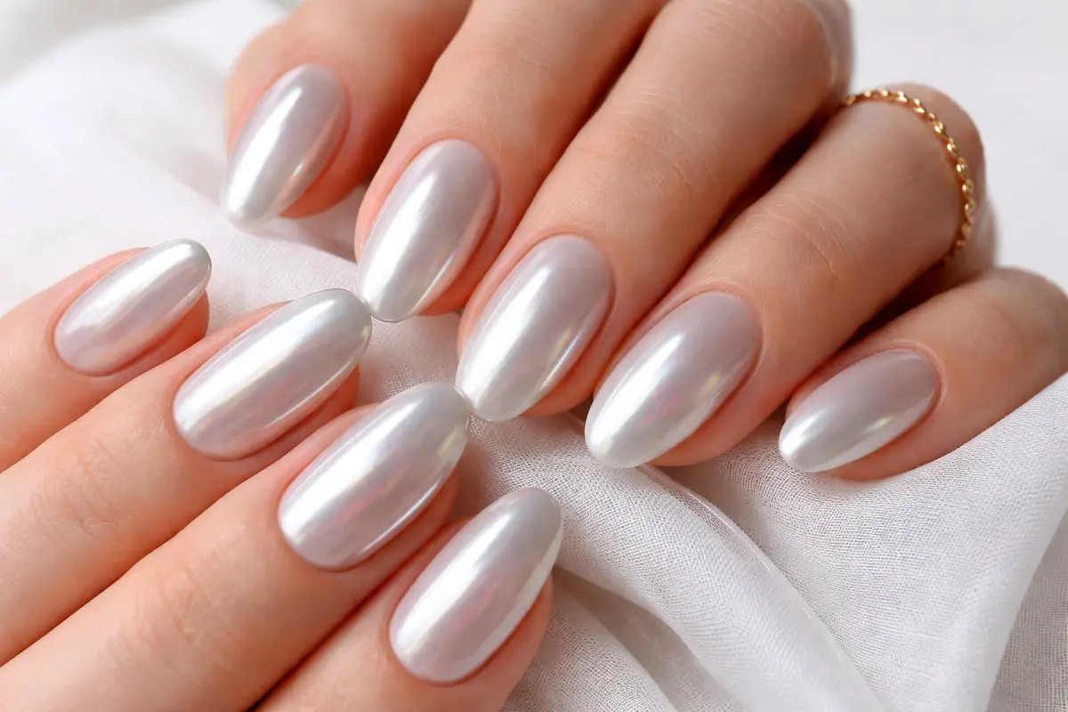 ناخن شیری کروم؛ ترندترین انتخاب ناخن در سال 2026
