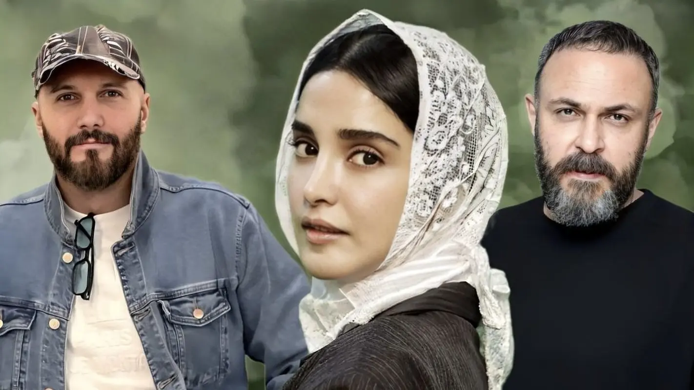 الهه حصاری، کامبیز دیرباز و علیرضا کمالی در یک قاب سینمایی