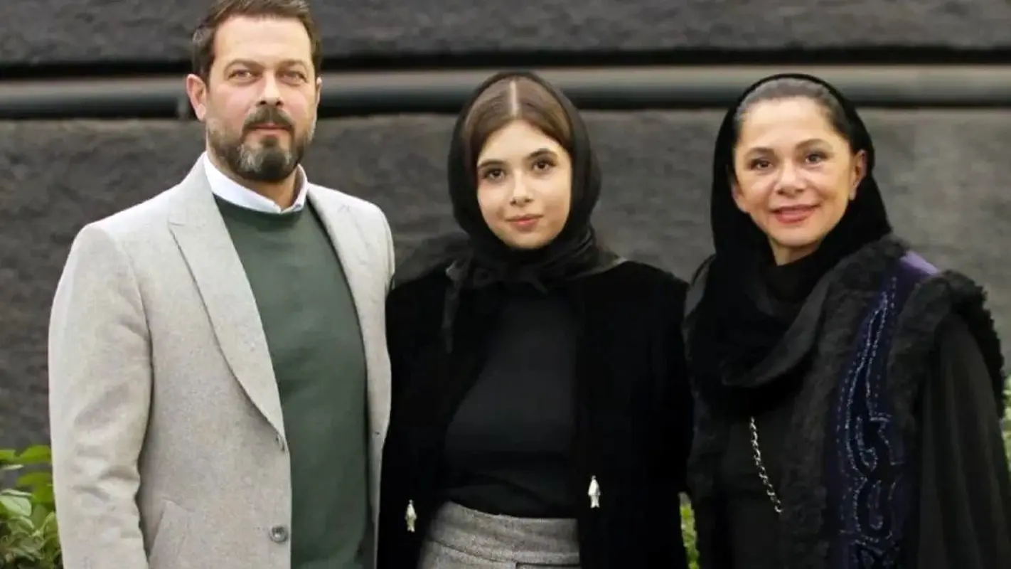 عکس زیرخاکی از نفس بازغی و پدر بازیگرش / پژمان قبل طلاق هم جذاب بود !